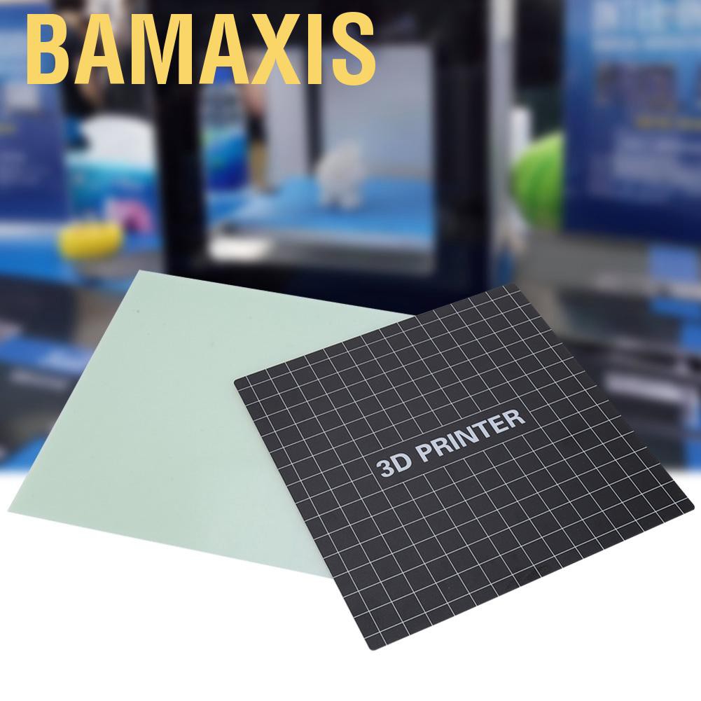 Đế Nhiệt Bamaxis 220mm / 235mm + Sticker Dán Cho Máy In 3d