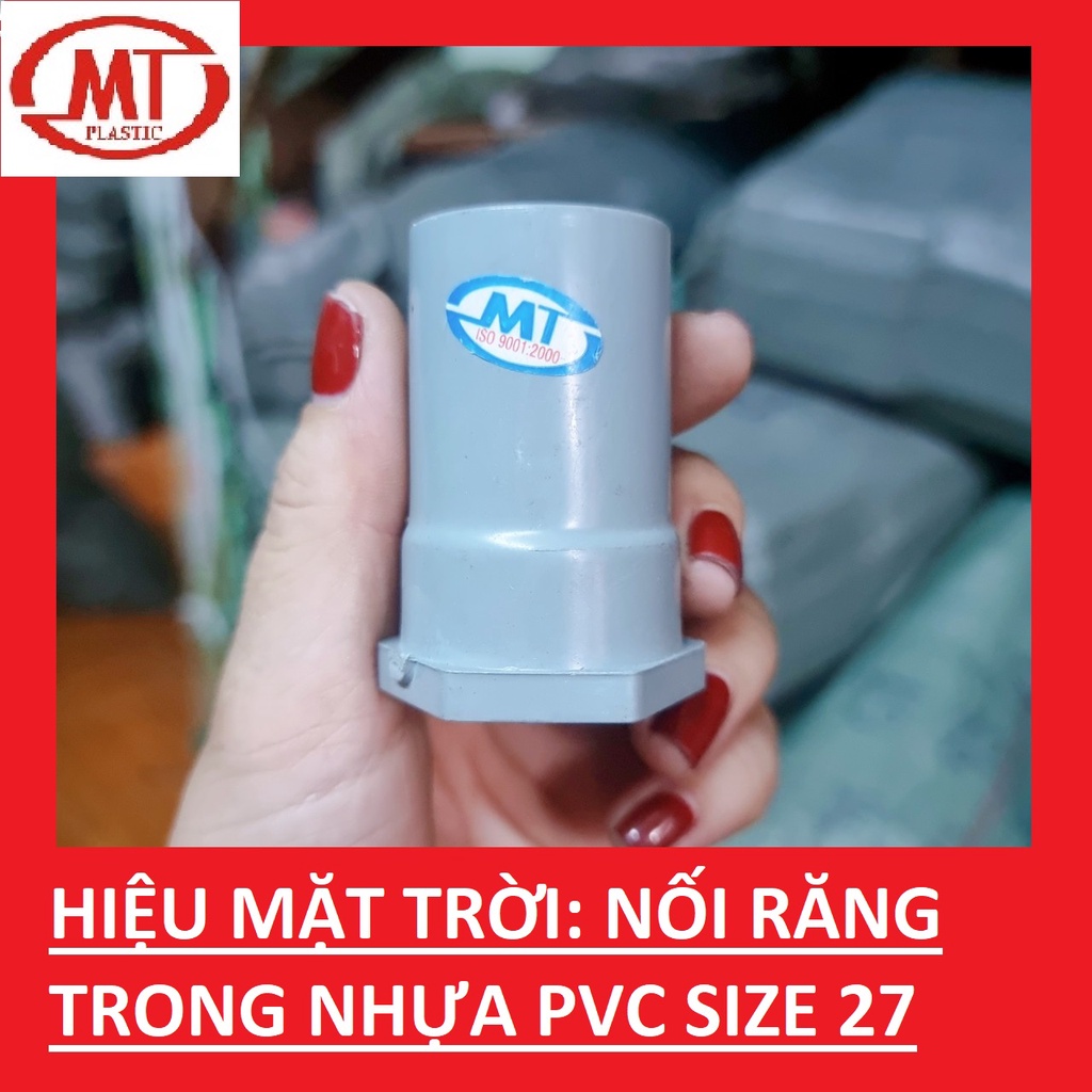 Nối răng trong 21,27,34 nhựa pvc