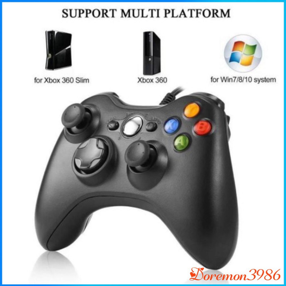 [XẢ KHO] 💥[CHÍNH HÃNG - BẢO HÀNH 1 NĂM  ]💥Tay Cầm Chơi Game Xbox 360 Hỗ trợ tất cả các thiệt bị Android , PC , PS3, PS