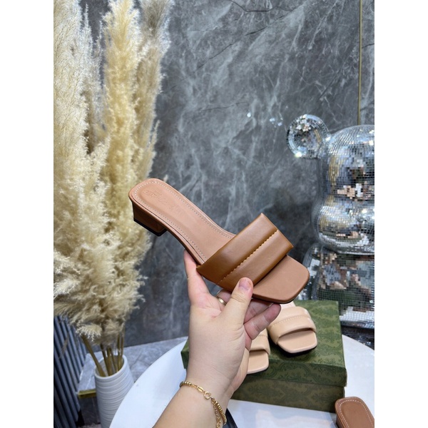 BÁN SỈ DÉP CAO GÓT NỮ QUAI BẢN PHỒNG GÓT VUÔNG 4p DỄ ĐI