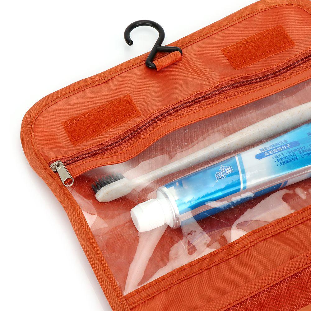 Ebinlands Túi Đựng Mỹ Phẩm / Đồ Vệ Sinh Cá Nhân Có Móc Treo Thời Trang Có Thể Mở Rộng