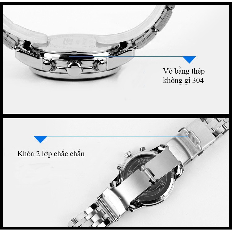 Đồng hồ nam SKMEI dây da thời trang cao cấp dẫn đầu xu hướng SME20 - Đồng Hồ Quốc Tế hàng chất