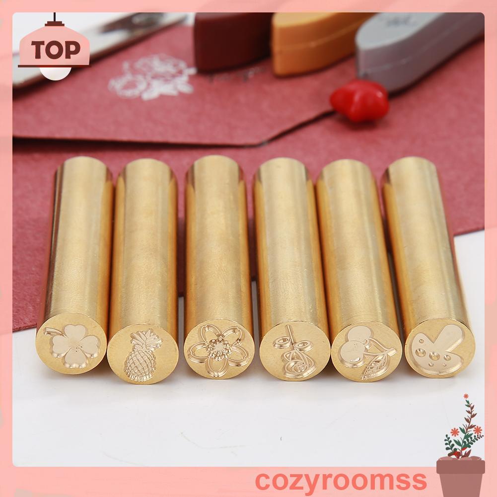 Con Dấu Đóng Sáp Niêm Phong Bì Thư Bằng Đồng Thau Phong Cách Retro