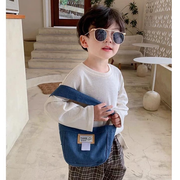 Túi vải FASHION Hàn Quốc siêu cute phù hợp bé trai bé gái