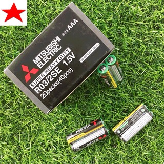 1 Viên Pin Mitsubishi Cacbon AAA