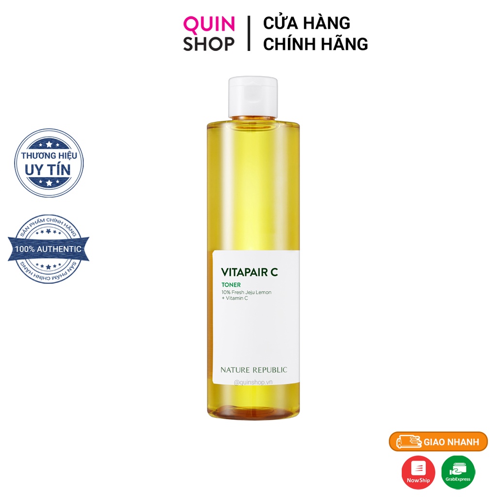 Nước Hoa Hồng Sáng Da Nature Republic Vitapair C Toner