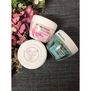 Kem dưỡng da kiêm mặt nạ ngày & đêm Garnier Aloe Balm 3 in 1