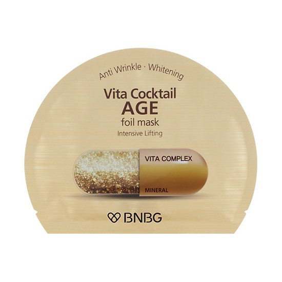 Mặt Nạ BNBG Vita Genic Jelly Mask VÀ Vita Cocktail Foil Mask (1 miếng )