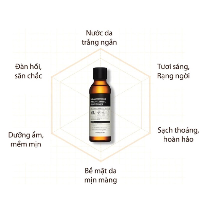 Nước Hoa Hồng Some By Mi Làm Sáng Da Vitamin C Galactomyces Pure Vitamin C Glow Toner 200ml