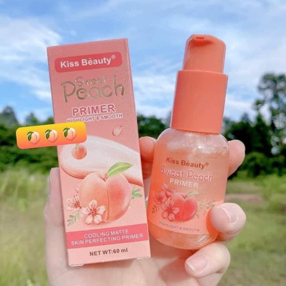 hộp Kem Lót Bắt Sáng Peach Đào KissBeauty SiêuThích Hot