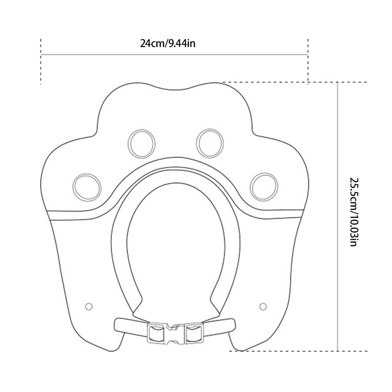 Mũ Tắm Chắn Nước Gội Đầu Bằng Silicon Mềm Có Thể Điều Chỉnh Dành Cho Bé