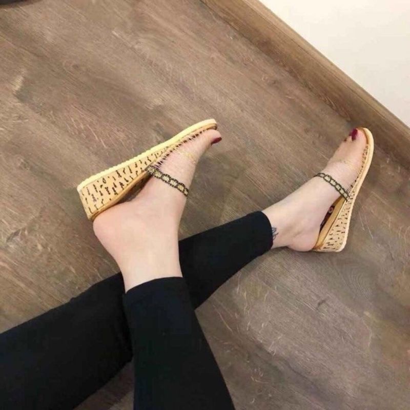 Dép lưới nử cao 5 phân hàng cao cấp