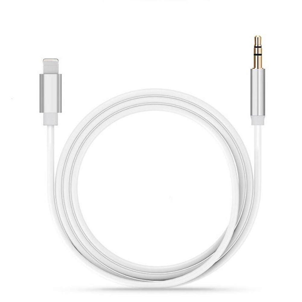 Dây cáp âm thanh chuyển đổi 8Pin sang 3.5mm cho iPhone X/XR/7/8 gắn loa xe hơi U13