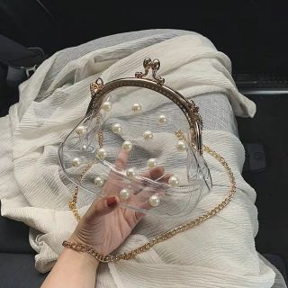 Túi trong đính hạt xinh xắn