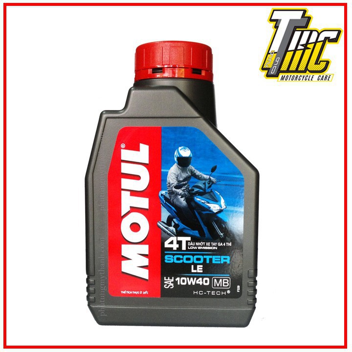 Combo nhớt Motul LE 10w40 và nhớt lap Motul