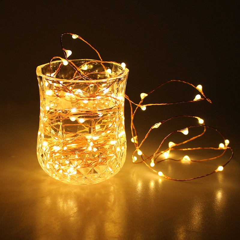 Dây đèn Fairy Light đom đóm 10m chạy pin | BigBuy360 - bigbuy360.vn