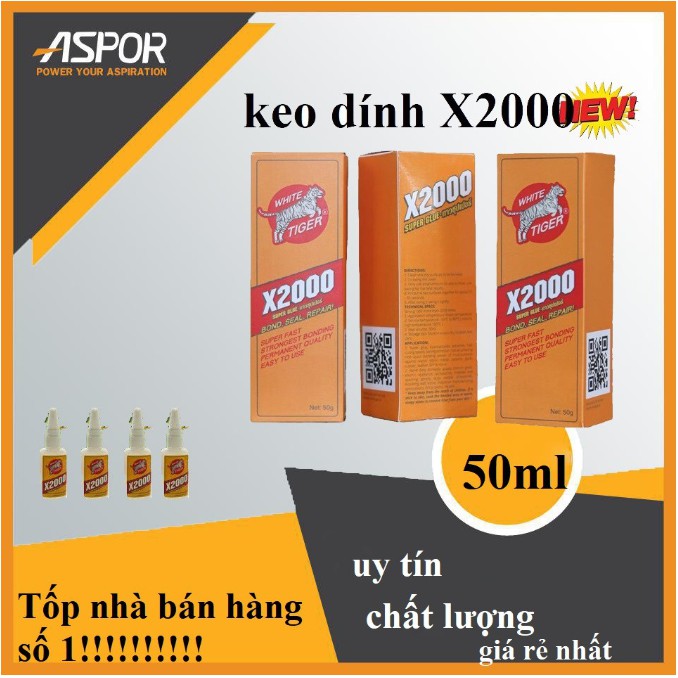 Keo Dán Đa Năng Siêu Dính X2000 Dán Được Mọi Vật Liệu Keo Dán Gỗ, Thủy Tinh, Kim Loại, Sắt, Gốm Sứ, Nhựa...