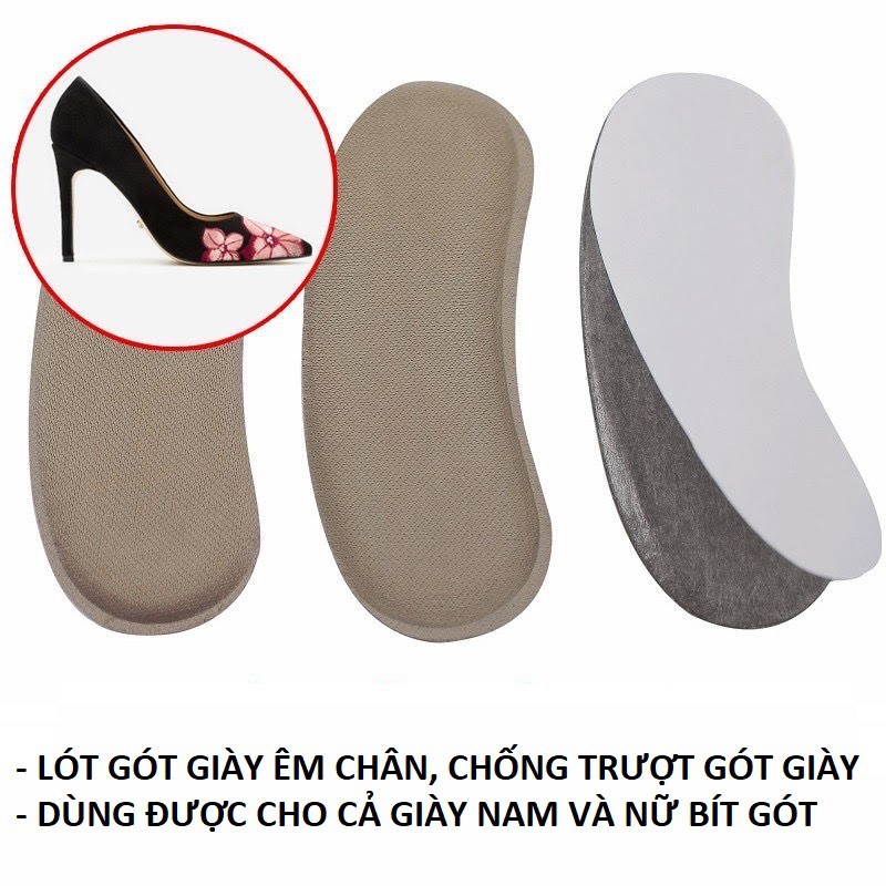 Lót gót giày chống trầy chân, trượt gót A024