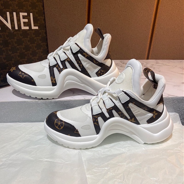 Giày thể thao sneaker archlight mỏ vịt phối viền vip fullbox bill túi giấy