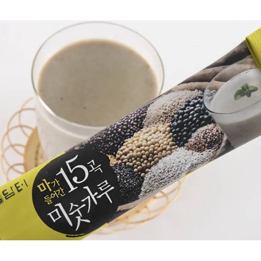 [Hộp 40 gói] Bột Ngũ Cốc 15 loại đậu+Củ thiên ma  Damtuh Hàn Quốc