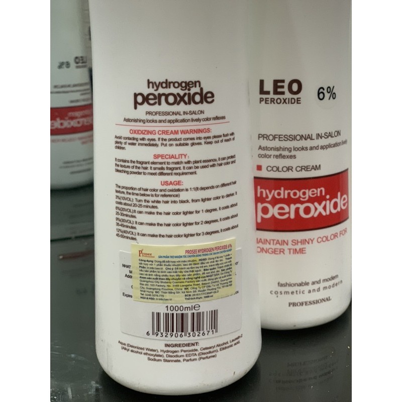 OXY TRỢ NHUỘM PROSEE MẪU MỚI.