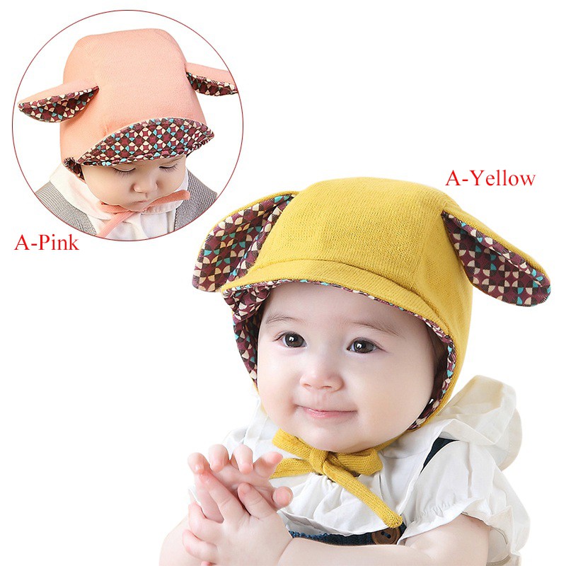 Nón giữ ấm hình tai thỏ xinh xắn dành cho các bé