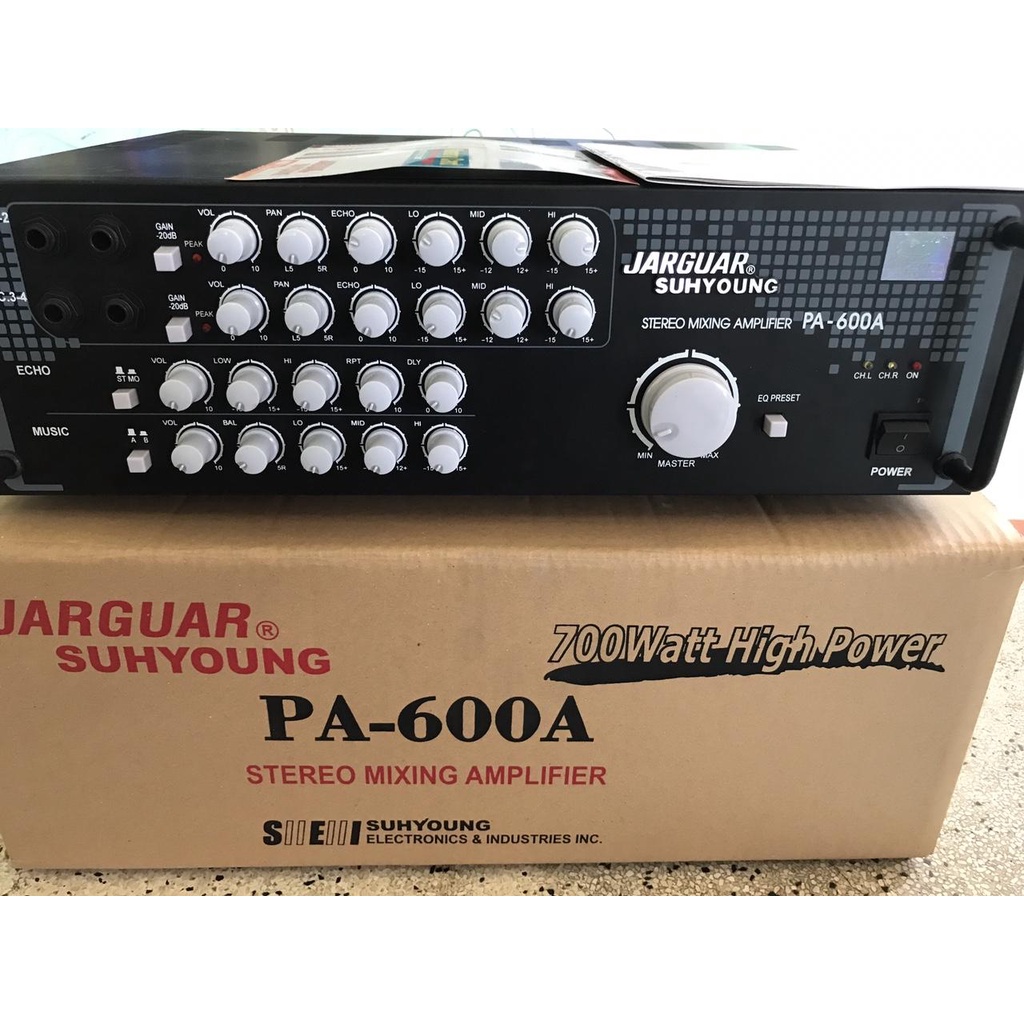 JARGUAR PA-600A Amply karaoke nghe nhacn