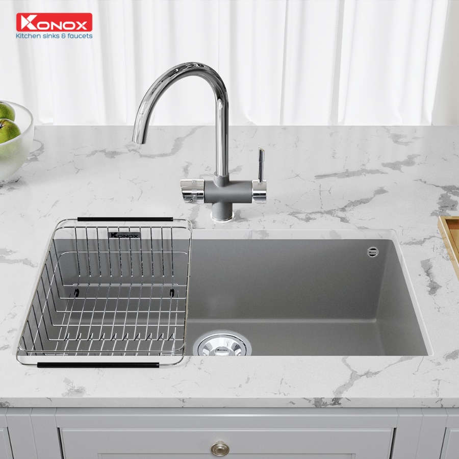 Chậu rửa bát đá KONOX Granite Sink Naros 760S