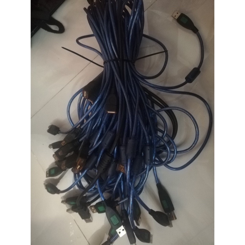 COMBO 10 DÂY CÁP NỐI DÀI 1.5m Zin