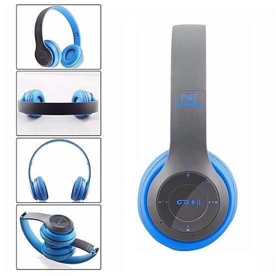 Tai Nghe Không Dây Kết Nối Bluetooth P47 Có Khe Cắm Thẻ Nhớ, nghe cực hay , cực bốc , cực êm