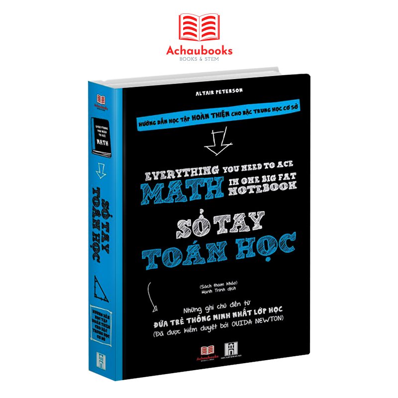 [Mã BMBAU50 giảm 7% đơn 99K] Sách Sổ Tay Toán học - Á Châu Books ( Lớp 4 - Lớp 9 )