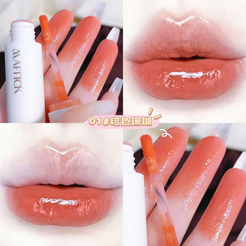 Son Bóng MAFFICK Dưỡng Ẩm Chống Thấm Nước Không Dính Màu Sắc Tươi Sáng