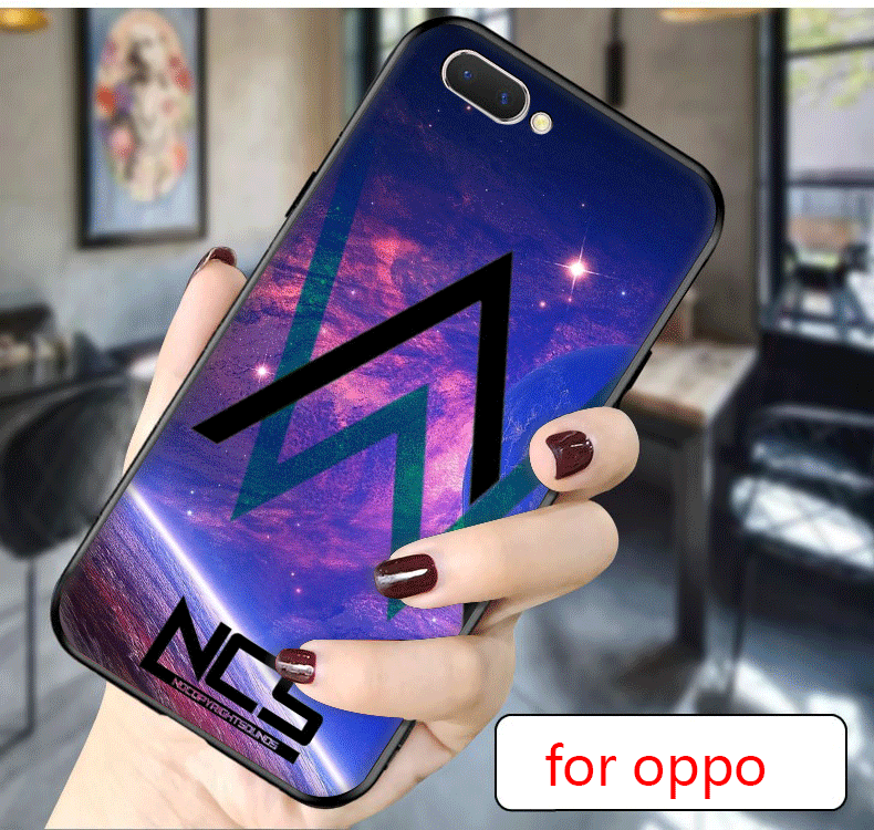 Mobile Ốp Điện Thoại Tpu Silicon Mềm Hình Alan Walker Cho Oppo A91 A8 A92 X2 Pro A12 A92s A53 A32 F5