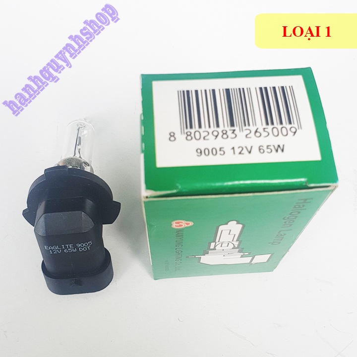Bóng đèn ô tô HB3 9005 12V 65W con cú sợi tóc Halogen