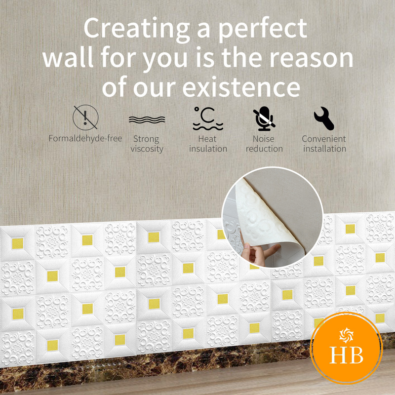 Rất rẻ Xốp dán tường giả gạch 3D - kích thước 35cm x 35cm siêu dinh bền đẹp phong cách | BigBuy360 - bigbuy360.vn