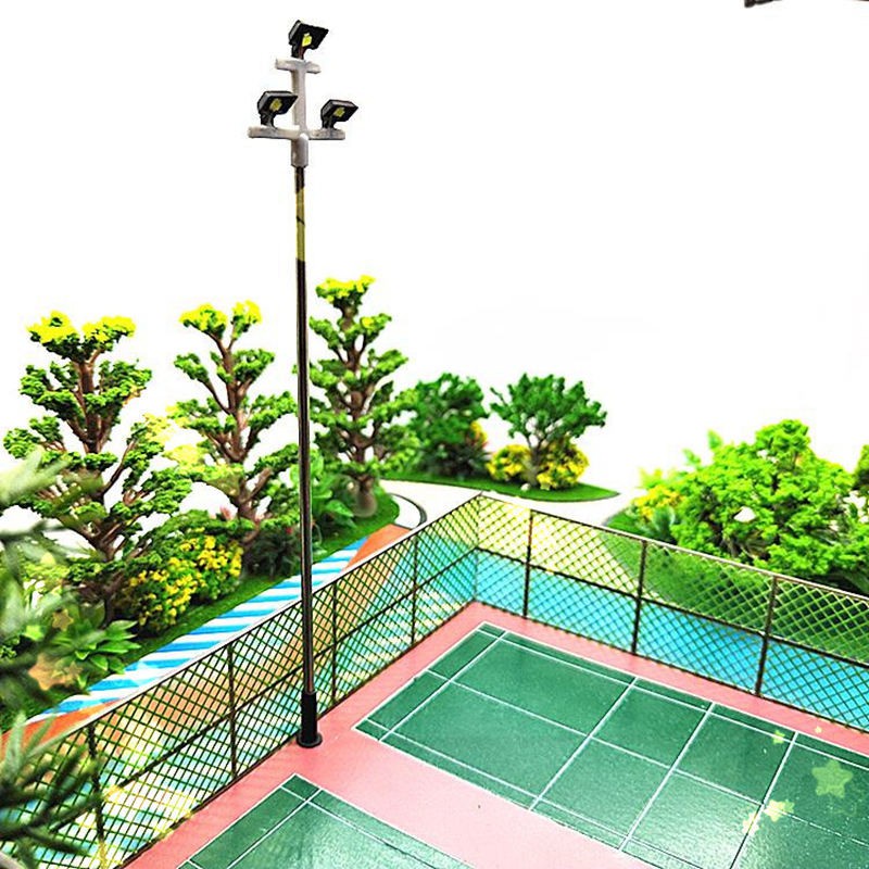 3Led 1:100 Ho Scale Led Street Light Scenery For Sand Table el 3