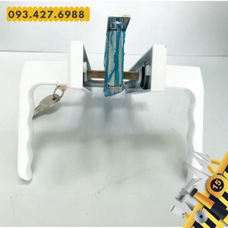 Bộ Khóa Tay Gạt Golking Lắp Cửa Nhôm Hệ Việt Pháp, Việt Ý ⚜️ Cửa Nhựa Lõi Thép, Sắt Hộp (trắng)