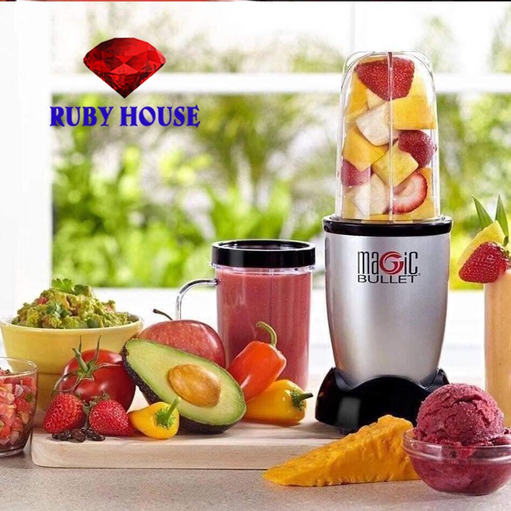 Máy xay đa năng Magic Bullet CHÍNH HÃNG 21 chi tiết, Máy xay cao cấp 2020-Ruby House