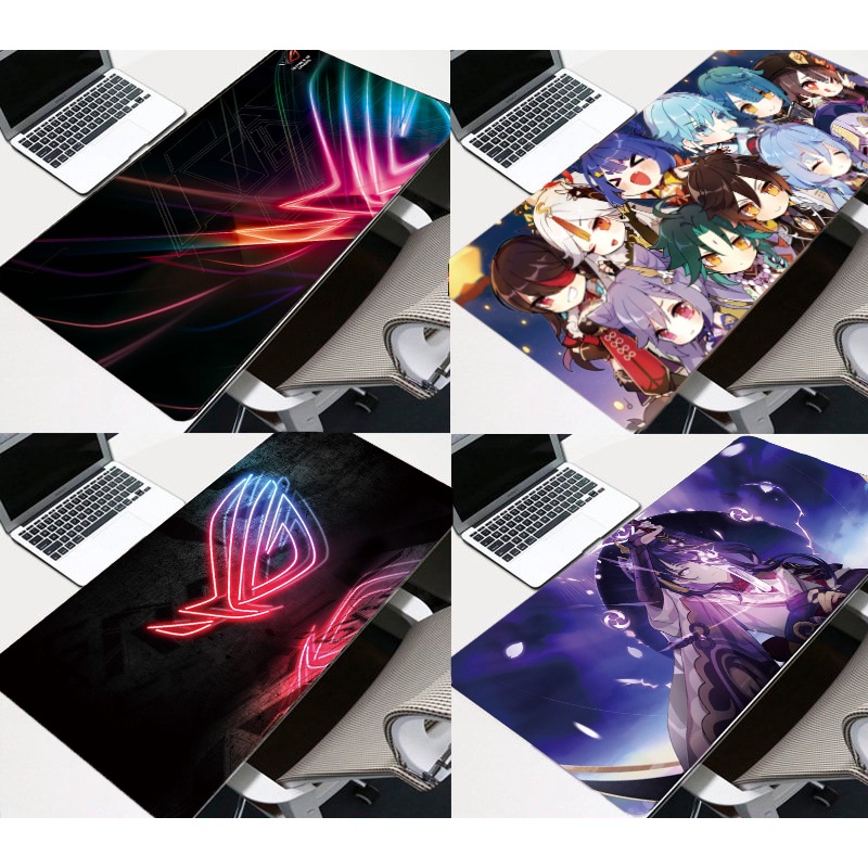 Lót chuột genshin impact cỡ lớn 80x30 chuyên game chống trơn trượt siêu bền siêu rẻ