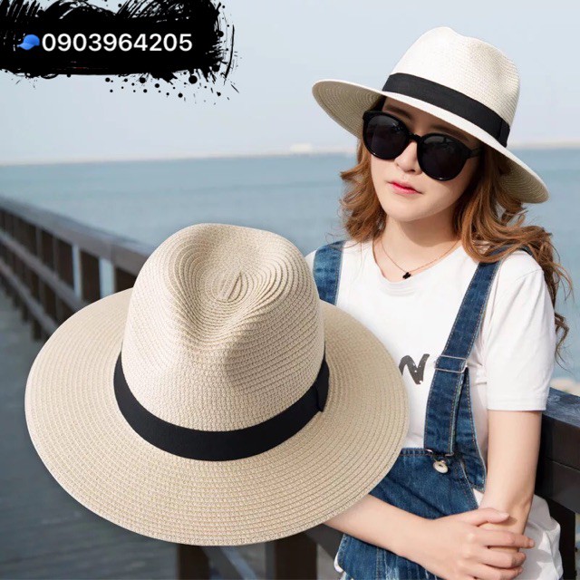 Mũ cao bồi nam nữ, nón phớt đi biển nam nữ