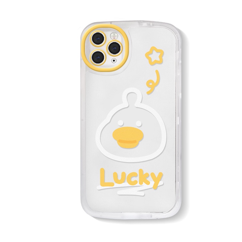 Ốp Điện Thoại Có Giá Đỡ Hình Đầu Vịt Cho iphone7 / 7plus / 8 / 8plus / xs / 11 / 12 / 13 / 14 / pro / max / plus / promax