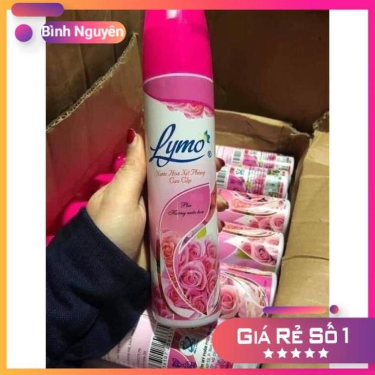Xịt thơm phòng Lymo hương nước hoa  BN