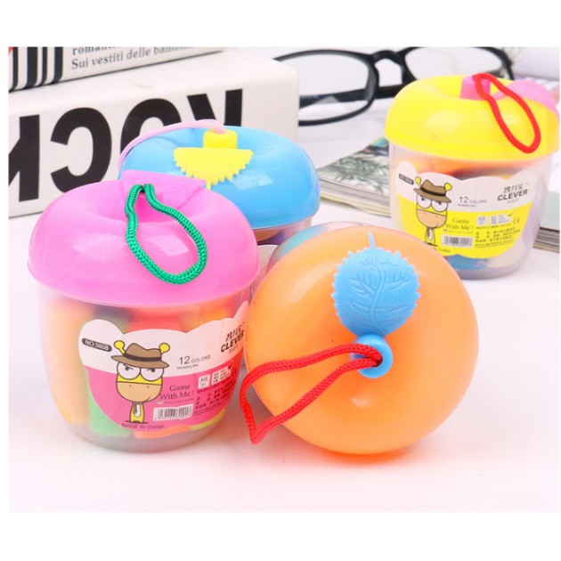 Đất Sét 12 Màu 𝑭𝒓𝒆𝒆𝒔𝒉𝒊𝒑 Đồ dùng học tập, Giúp bé sáng tạo, rèn luyện đôi tay khéo léo A109