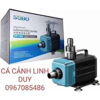 Máy bơm hồ cá , máy bơm chìm sobo wp -7200