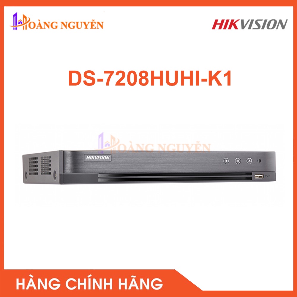 [NHÀ PHÂN PHỐI] Đầu ghi Camera HD-TVI 8 kênh Hikvision DS-7208HUHI-K1