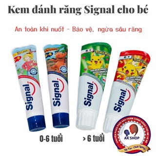 Kem đánh răng Signal cho bé hàng chính hãng Đức