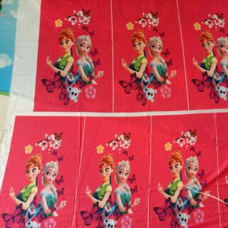 Thân áo dài elsa cho bé