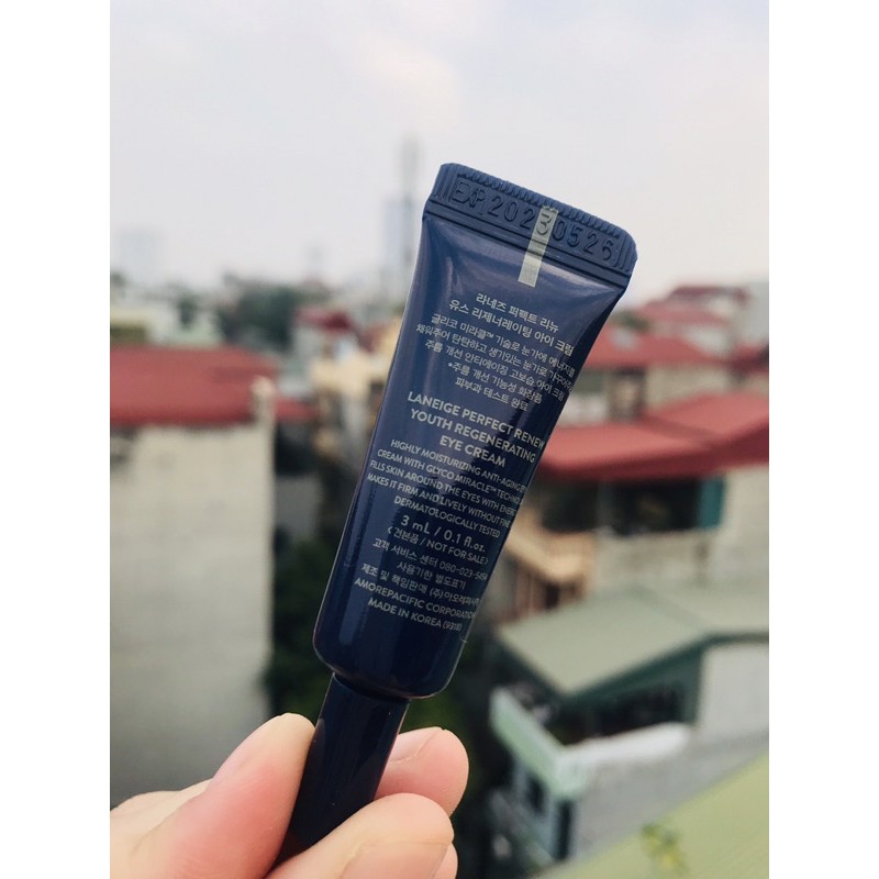 Kem chống lão hoá mắt Laneige 3ml Perfect Renew mẫu mới 2021