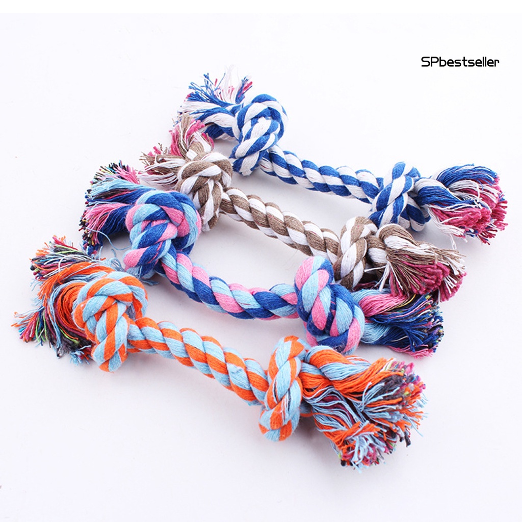 Set 3 Dây Thừng Cotton Bện Đồ Chơi Cho Thú Cưng