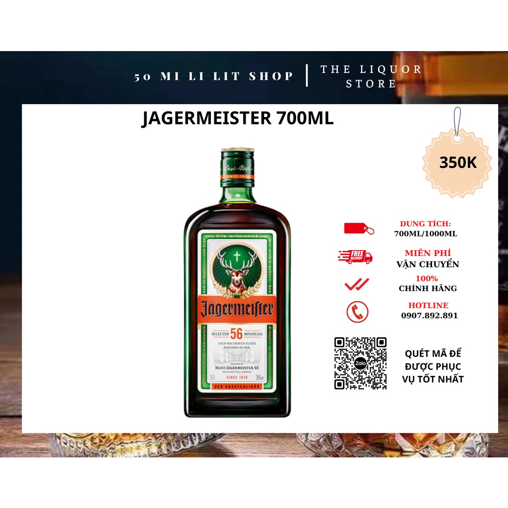 jager 700 * 1 chai